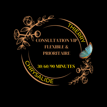 Consultation VIP FLEX pour Prestation Voyance à la Minute de 30 Mns (69€) ou 60 Mns (129€) ou 90 Mns (189€)